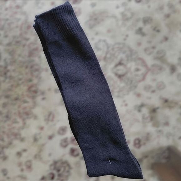 NWOT black over-the-knee socks - Picture 3 of 6